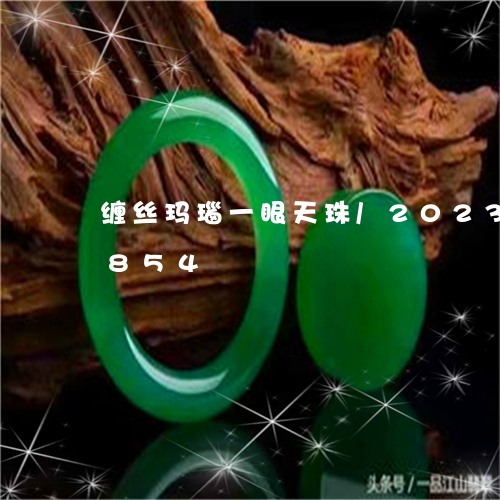 缠丝玛瑙一眼天珠/2023041757854