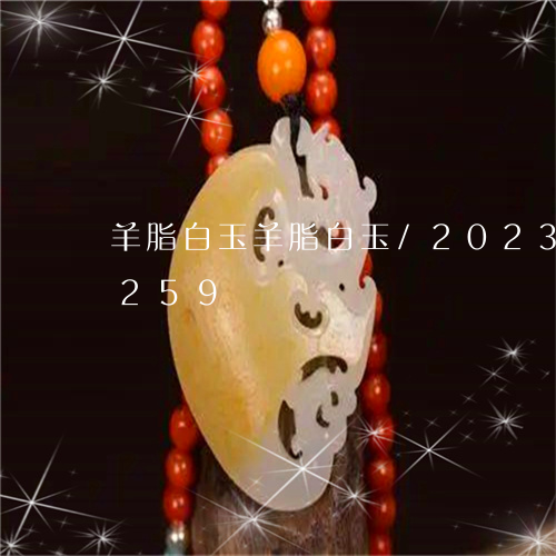 羊脂白玉羊脂白玉/2023120646259