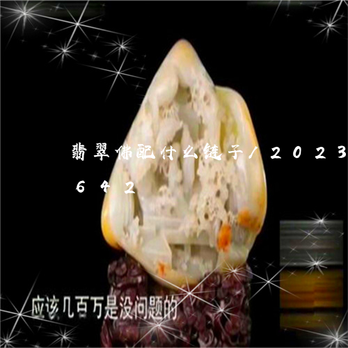 翡翠佛配什么链子/2023041755642