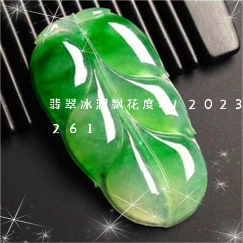 翡翠冰润飘花度母/2023102417261