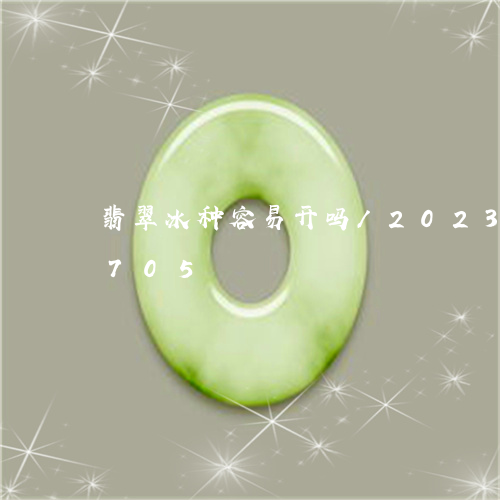 翡翠冰种容易开吗/2023120692705