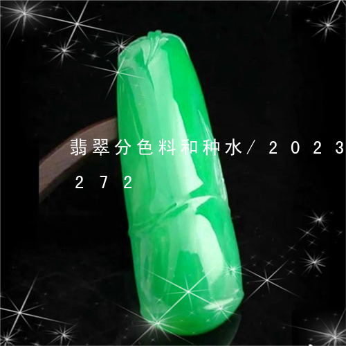 翡翠分色料和种水/2023120530272