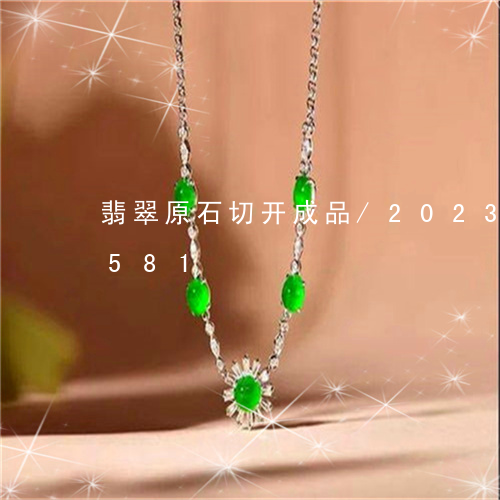 翡翠原石切开成品/2023120729581