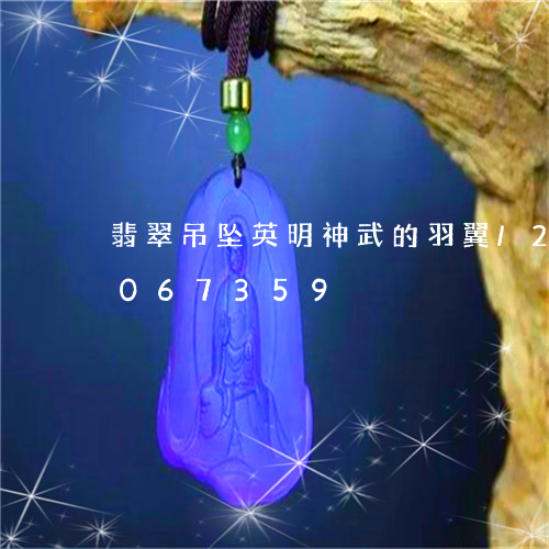 翡翠吊坠英明神武的羽翼/2023073067359