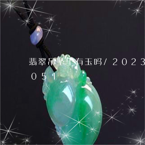 翡翠吊坠里有玉吗/2023041549051