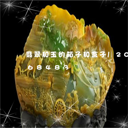 翡翠和玉的箱子和盒子/2023081368483