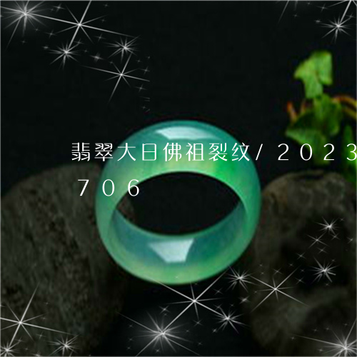 翡翠大日佛祖裂纹/2023120450706