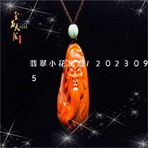 翡翠小花寓意/2023092404835