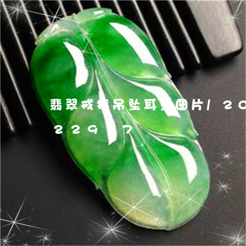 翡翠戒指吊坠耳坠图片/2023081322917