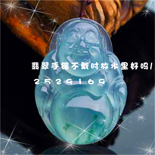 翡翠手镯不戴时放水里好吗/2023072529169