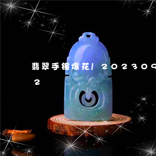 翡翠手镯爆花/2023092349572