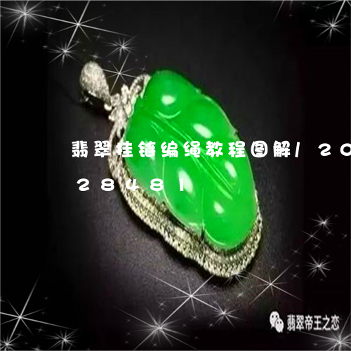 翡翠挂链编绳教程图解/2023112328481