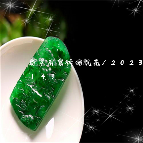 翡翠有絮状棉飘花/2023102416149