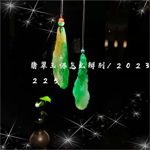 翡翠玉佛怎么辨别/2023041093225