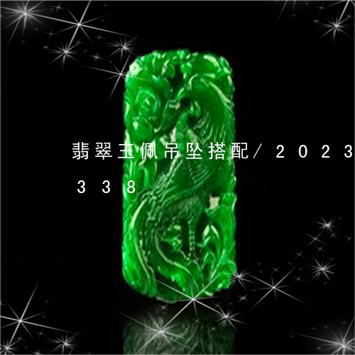 翡翠玉佩吊坠搭配/2023041006338