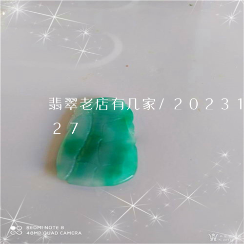 翡翠老店有几家/2023110113027