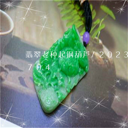 翡翠老种起钢葫芦/2023073171704