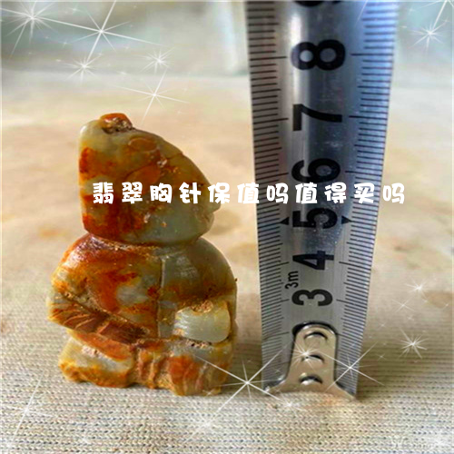 翡翠胸针保值吗值得买吗