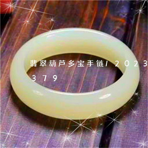 翡翠葫芦多宝手链/2023032985379