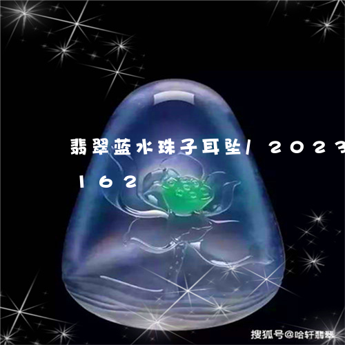 翡翠蓝水珠子耳坠/2023040965162