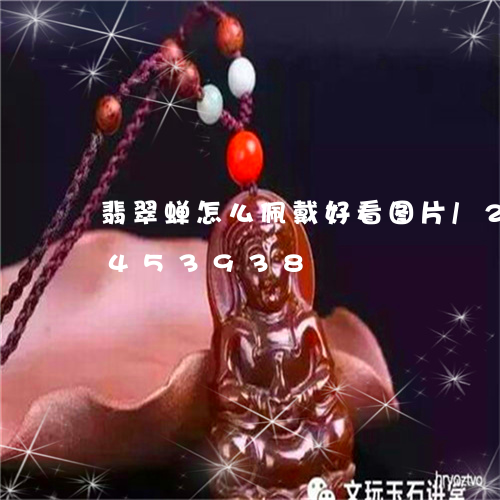 翡翠蝉怎么佩戴好看图片/2023111453938