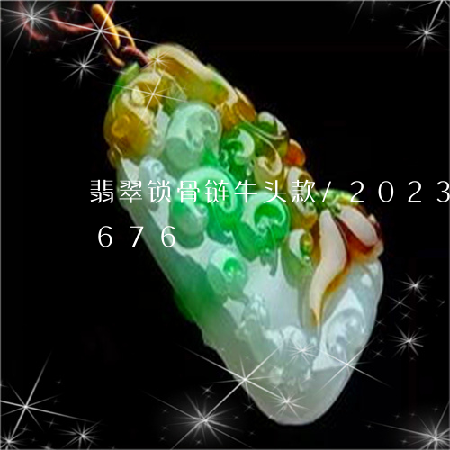 翡翠锁骨链牛头款/2023032821676