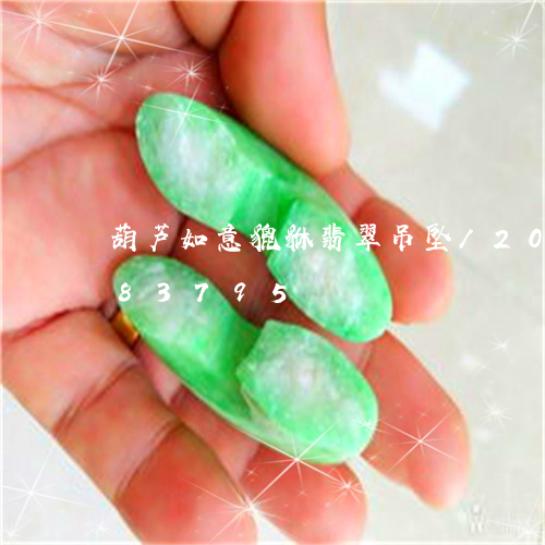 葫芦如意貔貅翡翠吊坠/2023112483795