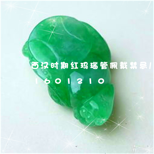 西汉时期红玛瑙管佩戴禁忌/2023031601210