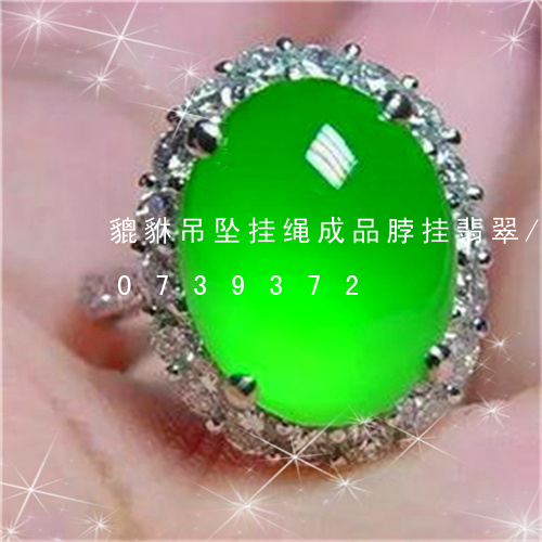 貔貅吊坠挂绳成品脖挂翡翠/2023110739372