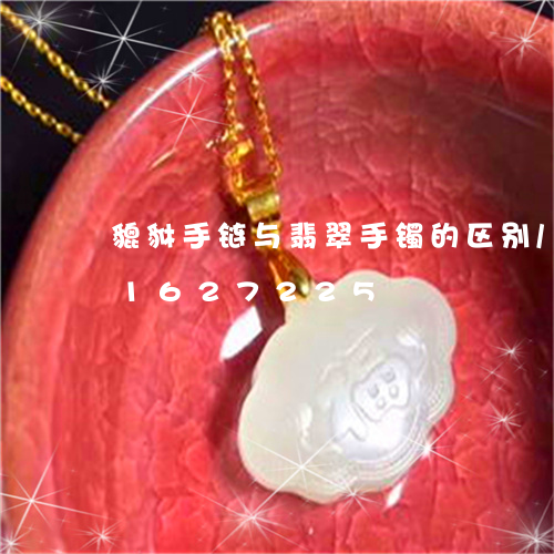 貔貅手链与翡翠手镯的区别/2023031627225