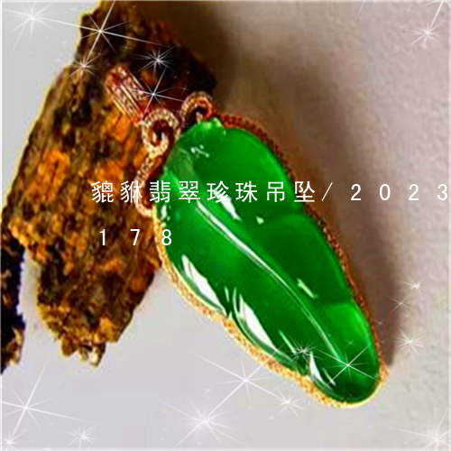 貔貅翡翠珍珠吊坠/2023102496178