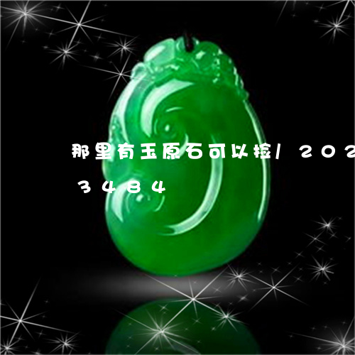 那里有玉原石可以捡/2023042803484