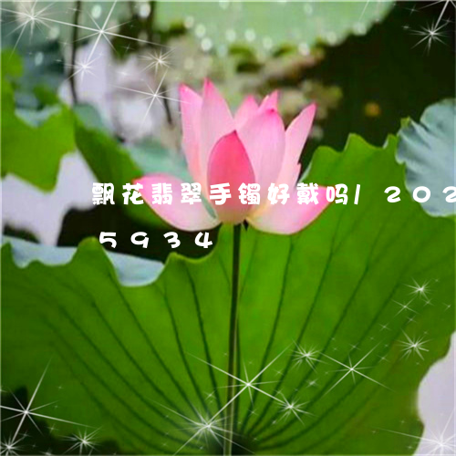 飘花翡翠手镯好戴吗/2023042945934