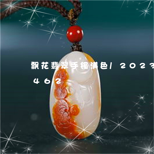 飘花翡翠手镯满色/2023112499462