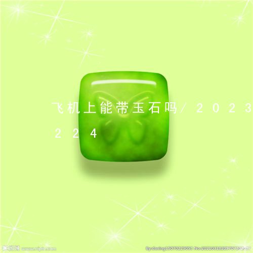 飞机上能带玉石吗/2023040178224