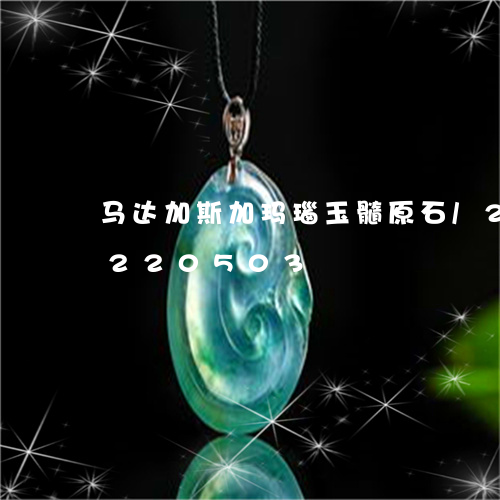 马达加斯加玛瑙玉髓原石/2023072220503