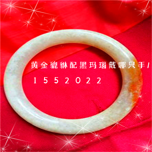 黄金貔貅配黑玛瑙戴哪只手/2023031552022