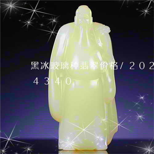 黑冰玻璃种翡翠价格/2023042954340
