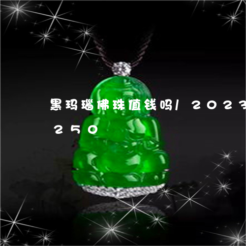 黑玛瑙佛珠值钱吗/2023112558250