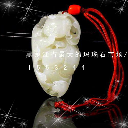 黑龙江省最大的玛瑙石市场/2023031553244